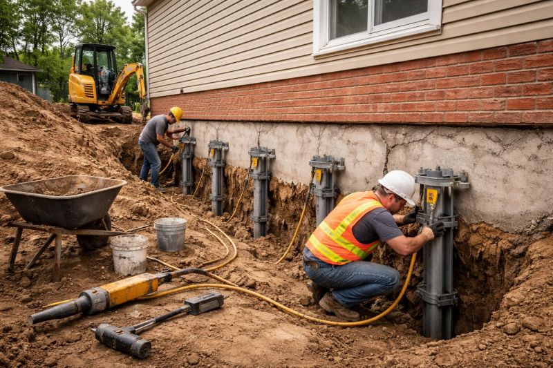 Top Foundation Lifting Companies in Waterford, MI